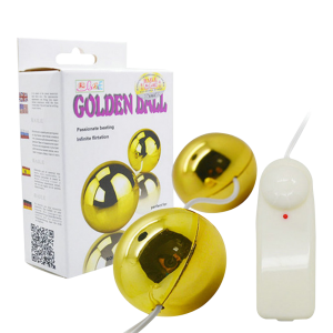 MULTI SPEED GOLDEN BEN WA VIBRATING BALLS ANAL VAGINAL BV-013